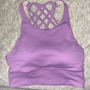 Lululemon Energy High-Neck Longline Bra Medium Support B-D. Size 4